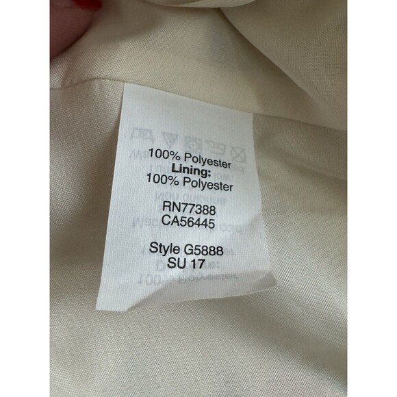 J.‎ Crew Skirt Womens Size 0 Hawaiian Theme Print Luau Lightweight - Picture 6 of 6